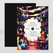 Eenvoudige Aangepaste Kinderwetenschapper Verjaard Kaart (Voorkant / Achterkant)