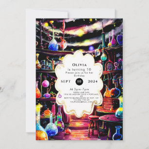 Eenvoudige Aangepaste Kinderwetenschapper Verjaard Kaart