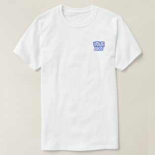 Eenvoudige aangepaste kleine logo promotie t-shirt