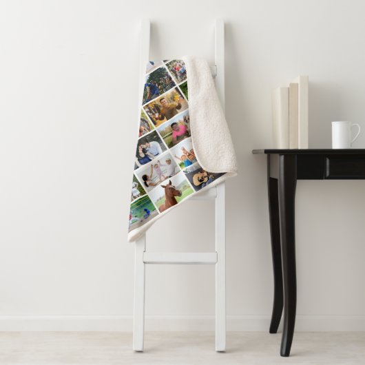 Eenvoudige aangepaste kleur voor 50 rechthoekige f sherpa deken (In situ)