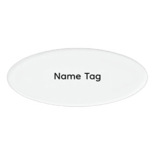 Eenvoudige Aangepaste   Naamlabel Naambadge