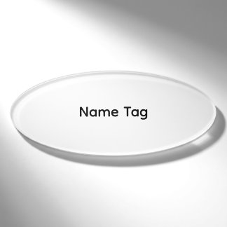 Eenvoudige Aangepaste | Naamlabel Naambadge