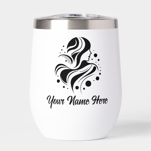 Eenvoudige Aangepaste Personaliseer Logo Waterfles (Voorkant)