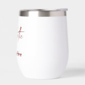 Eenvoudige Aangepaste Personaliseer Logo Waterfles (Links)