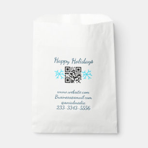 eenvoudige aangepaste QR-code voeg uw naam tekst t Bedankzakje
