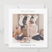 Eenvoudige, aangepaste Sjabloon voor Kerstmis met  (Voorkant)