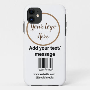 eenvoudige aangepaste streepjescode toevoegen jouw iPhone 11 hoesje