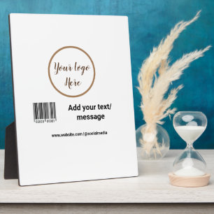eenvoudige aangepaste streepjescode toevoegen jouw fotoplaat