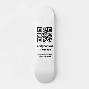 eenvoudige aangepaste streepjescode toevoegen jouw skateboard