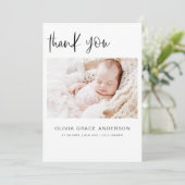 Eenvoudige aankondiging van Baby Foto Collage Mode (Staand voorkant)