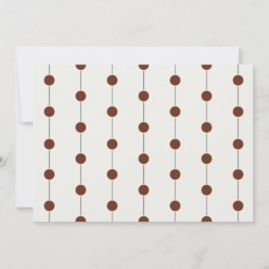 Eenvoudige aankondiging van het Afstuderen Auburn  (Achterkant)