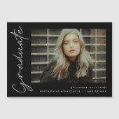 Eenvoudige aankondiging van het Afstuderen van de  (Voorkant)