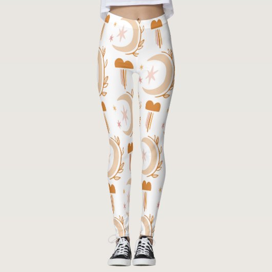 Eenvoudige aanlooptekening leggings (Voorkant)