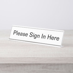 Eenvoudige aanmelding van het gebied waar medische bureau naambordje