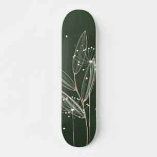 Eenvoudige aanraking van Natuur die het land zaait Skateboard