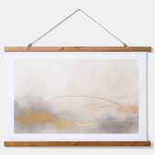 Eenvoudige Abstracte muurkunst - Waterverf Decor Hangend Wandkleed (Voorkant)