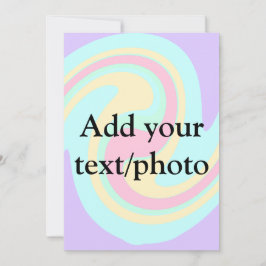 Eenvoudige acryl gietmarmer voeg uw tekst naam kla kaart