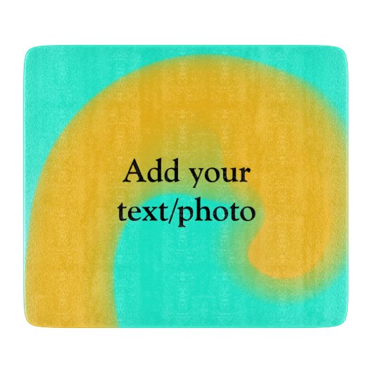 Eenvoudige acrylic voor add-your text name cust snijplank (Voorkant)