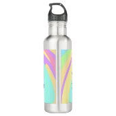 Eenvoudige acrylic voor add-your text name cust waterfles  (Achterkant)