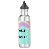 Eenvoudige acrylic voor add-your text name cust waterfles  (Rechts)