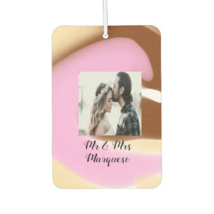 eenvoudige add-on your name foto pink yellow bro luchtverfrisser