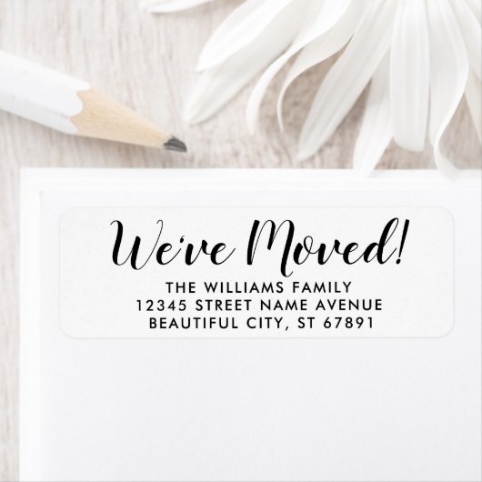 Eenvoudige afbeelding We hebben de wijziging van n Etiket (Insitu)