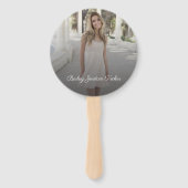 Eenvoudige AFSTUDEERDER Overlay Ombre ELK jaar Afs Handwaaier (Achterkant)