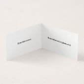 Eenvoudige agenda visitekaartjes (Binnen)