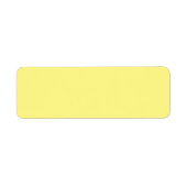 Eenvoudige autoriteit® etiket (Voorkant)