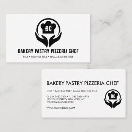 Eenvoudige Banketbakker Bakkerij Pizzeria Kok Visitekaartje