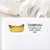 Eenvoudige Basic Hedendaagse Stijlvolle Minimale H Etiket (Insitu)