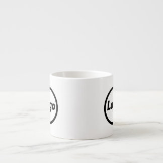 Eenvoudige Bedrijf Logo Business Branding Promotio Espresso Kop