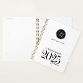 Eenvoudige Bedrijf Logo Custom 2025 Planner (Display)