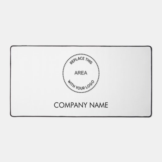 Eenvoudige bedrijfsnaam en Logo White Bureaumat (Voorkant)