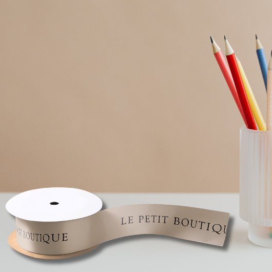 Eenvoudige bedrijfsnaam op Tan Lint