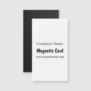 Eenvoudige bedrijfsreclame 3.5" x 2" magnetische k
