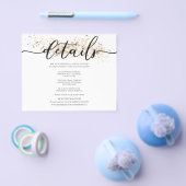 Eenvoudige BEGROTINGSKAART. Flyer (Enkel)