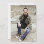 Eenvoudige bekendmaking van het Afstuderen met dub Kaart (Voorkant)