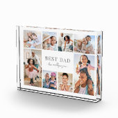 Eenvoudige beste papa collage fotoblokken (Rechts)
