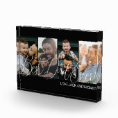 Eenvoudige beste papa ooit fotocollage fotoblokken (Rechts)