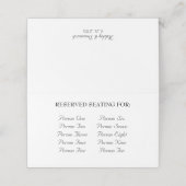 Eenvoudige bijgewerkte tabel van de lijst van deel (Buitenkant ongevouwen)