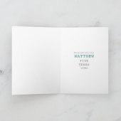 Eenvoudige 'Birthday'-kaart Kaart (Binnen)