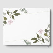 Eenvoudige bladeren gastenboek (Achterkant)