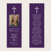 Eenvoudige Bladwijzer voor aangepaste foto's Mini Visitekaartjes (Voorkant /achterkant)