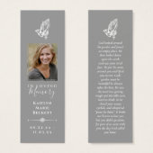 Eenvoudige Bladwijzer voor aangepaste foto's Mini Visitekaartjes (Voorkant /achterkant)