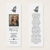 Eenvoudige Bladwijzer voor aangepaste foto's Mini Visitekaartjes (Voorkant /achterkant)