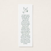 Eenvoudige Bladwijzer voor aangepaste foto's Mini Visitekaartjes (Achterkant)