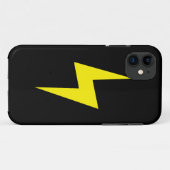 Eenvoudige bliksem Dark iPhone 5 Hoesje (Achterkant (horizontaal))