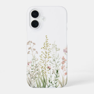 eenvoudige bloem iPhone 16 hoesje