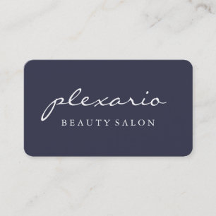 Eenvoudige BLUE Modern Beauty Salon Visitekaartje